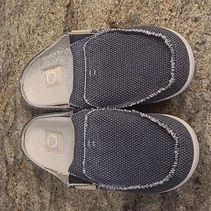 Gecko Man Charcoal Winter Sandals Size 8
